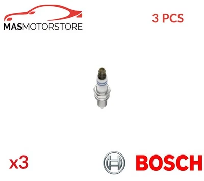 ZÜNDKERZE ZÜNDKERZEN BOSCH 0 242 129 525 3PCS A FÜR PEUGEOT 208,301,108,2008 - Image 1 of 4