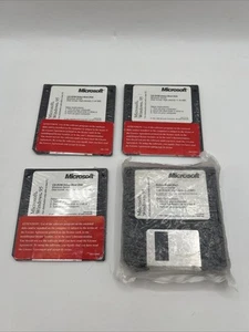 Vintage 1995 Microsoft Windows 95 CD-ROM Setup Series Boot & Floppy Disk 3.5" - Picture 1 of 15