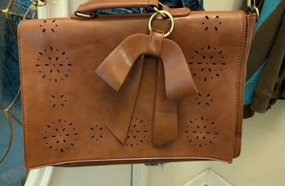 ECOSUSI веганский кожаный ноутбук сумка портфель через плечо сумка-планшет - Изображение 1 из 4