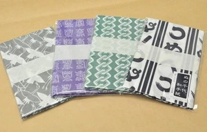 Japanisches Handtuch Tenugui günstig 4 Stück, fliegender Kranich, - Bild 1 von 5
