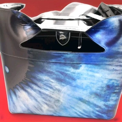 Alexander McQueen Bolso de Mano Forma Metálica de Agua Arco Cartera Nuevo MRSP $2295 Foto 1 de 4