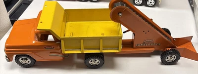 Orange Tonka Mound Minn 1962 cargador de arena pieza completa de acero muy raro suelto Foto 1 de 4