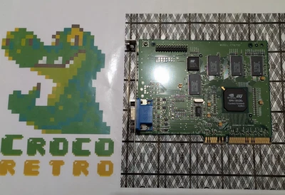 Creative Labs Graphics Blaster NVIDIA Riva 128ZX 8Mb AGP Rare CT6730 !!! - Photo 1/4