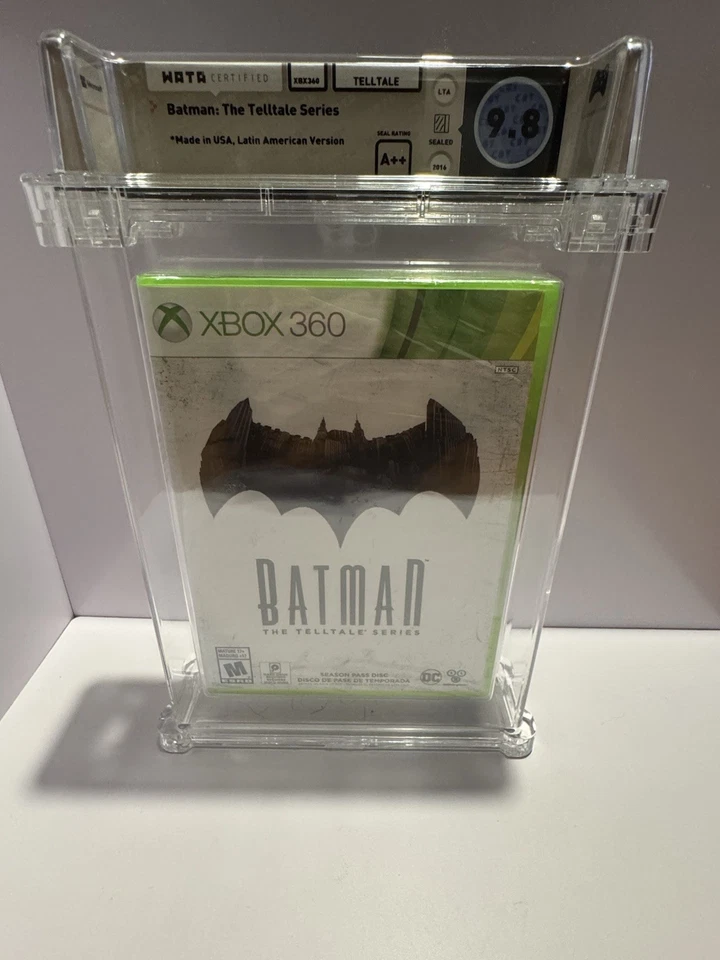 XBox 360 Game BATMAN: THE TELLTALE SERIES - WATA GRADED 9.8 A++! Latin American - Image 1 of 2