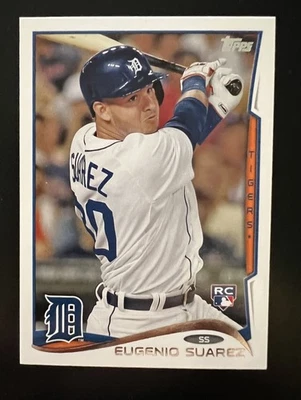 2014🔥Eugenio Suarez🔥Topps Update Rookie #US-96 Seattle Mariners All-Star (RC) - Image 1 of 2