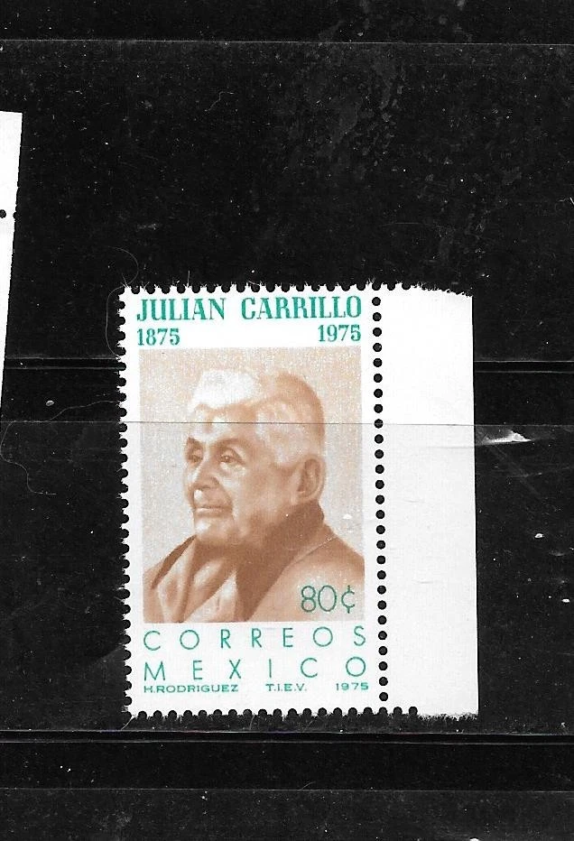 SELLO ÚNICO CONMEMORATIVO MÉXICO SC#1088 1975 XF MNH ANTIGUO DR. CARRILLO Foto 1 de 1