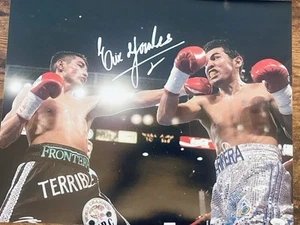 Erik Morales VS Marco Antonio Barrera Signed 16x20 Boxing Photo JSA COA - Picture 1 of 1