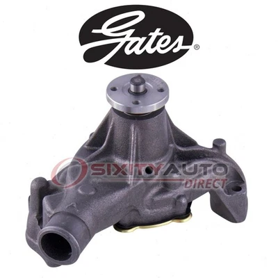 Gates Engine Water Pump for 1991-1993 Buick Roadmaster 5.0L 5.7L V8 - oh Foto 1 de 4