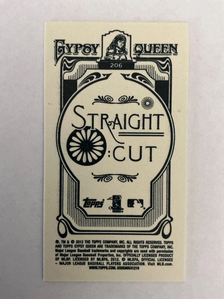 Béisbol Topps Gypsy Queen 2012 - envío gratuito Foto 1 de 1