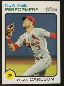 2022 Topps Heritage New Age Performers NAP-15 Dylan Carlson - Bild 1 von 2