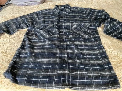 CAMISA A CUADROS GRIS Y AZUL CABALLERO NUEVA CON ETIQUETAS COLECCIÓN JBC TALLA M - Imagen 1 de 4