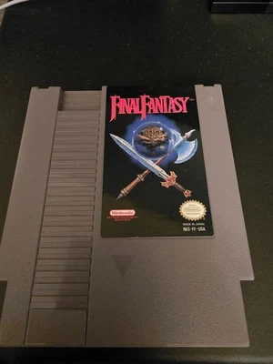 Final Fantasy (Nintendo NES, 1990) - Probado y funcionando.  SOLO JUEGO Foto 1 de 2