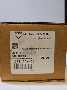 ITT McDonnell & Miller FS8-W Flow Switch 1" NPT, 120601 *BRAND NEW* - Picture 1 of 5