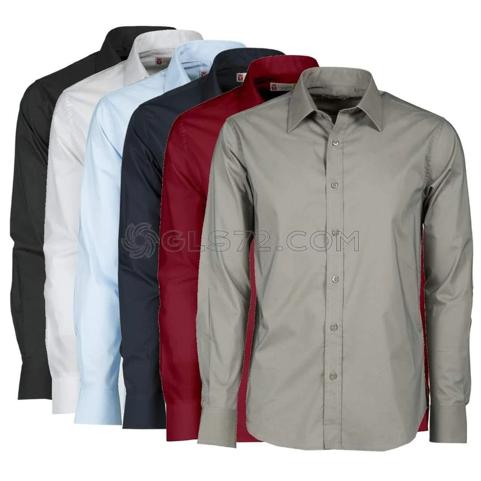 CAMICIA MANICA LUNGA ELASTICIZZATA PAYPER IMAGE COTONE UOMO - Immagine 1 di 1
