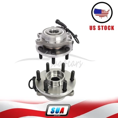 Pair Front Wheel Hub And Bearings Assembly Fits Nissan Xterra 2005-2014 2015 4WD Foto 1 de 4