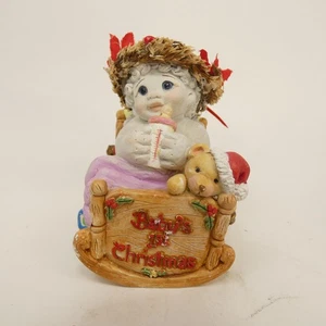Dreamsicles Christmas Cradle 1999 Cast Art Figurine Angel Baby 10808 K4Z - Picture 1 of 15