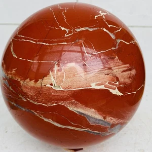  Natural Red jasper ball quartz crystal Sphere Reiki energy healing 4460g - Picture 1 of 12