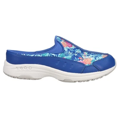 Easy Spirit Traveltime Floral Mule  Womens Blue Sneakers Casual Shoes E-TTIME500 - Image 1 of 4
