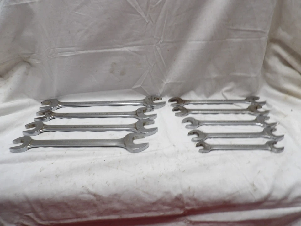 Blue-Point 9 piezas. Juego de llaves de extremo abierto /16" a 15/16" EE. UU. Foto 1 de 4