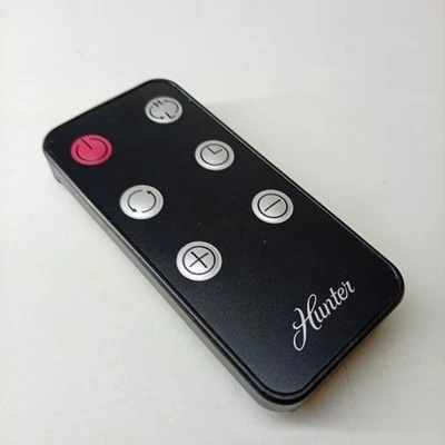 OEM Hunter Replacement Fan Remote Control Black 6 Button OEM ORIGINAL  - Image 1 of 3