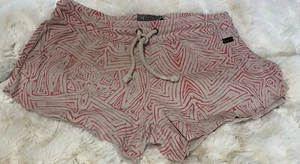 Volcom Women’s Lil fleece Booty shorts lived in lounge size Small Vintage Surf - Picture 1 of 7