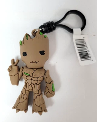 Guardianes de la Galaxia Signo de la Paz Coleccionistas Bolso Clip Groot 3" NUEVO Foto 1 de 4