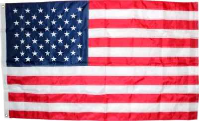 10' Flag Pole Outdoor Aluminum Ground Flag Pole 10' Free USA American Nylon USA - Image 1 of 3
