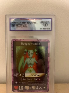 Dream Book TCG Boogeywomon DSG 10 Graded - Picture 1 of 3