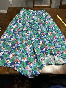 Melloday Maxi Skirt Faux Wrap Size XL NWY Floral - Picture 1 of 6