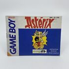 Notice Nintendo Game Boy GB Astérix - Version FAH