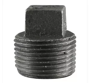 Prolina 1-1/2 in. Enchufe de hierro negro MPT. Nuevo en paquete. - Imagen 1 de 2