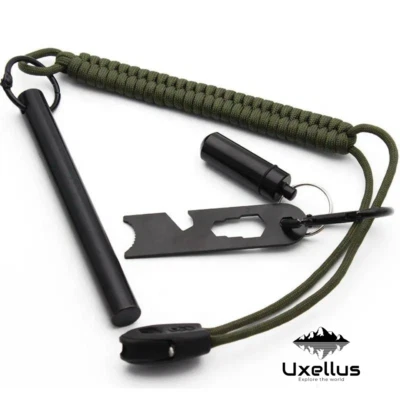 Uxellus Feuerstarter🔥XXL Feuerstab Feuerstahl Feuerstein Firesteel🧨 SALE⚠️ - Bild 1 von 4