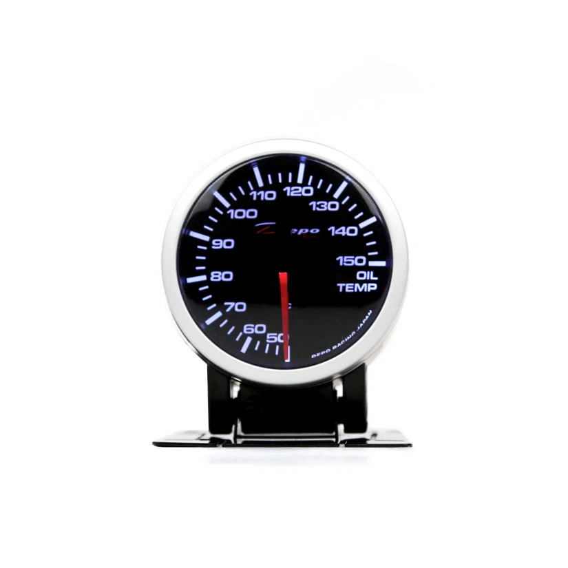 DEPO RACING 52MM UNIVERSAL ENGINE OIL TEMPERATURE GAUGE CAR - Изображение 1 из 1