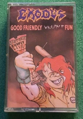Exodus (Live) - Good Friendly Violent Fun - CASSETTE - Image 1 of 2