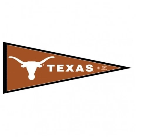 WinCraft NCAA Texas Longhorns Carded Classic Felt Pennant, 12" x 30" Cover