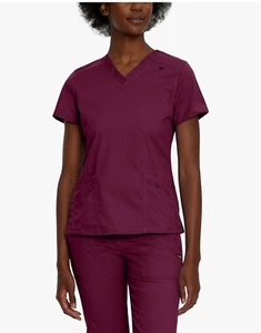 Landau ProFlex Women’s 3-Pocket Scrub Top 4160 S – Tailored Fit, Stretch - Picture 1 of 7