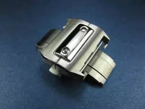 NEW 21mm Stainless Deployment Buckle for CARTIER SANTOS 100 Strap Band x1 - Picture 1 of 3