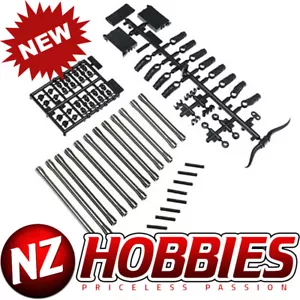 Axial AX31466 Set collegamento posteriore in alluminio 80/94/101,5 mm SCX10 II - Foto 1 di 2