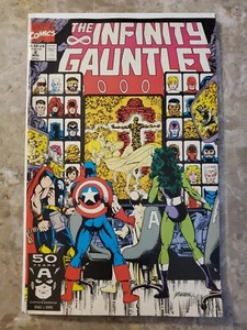 Infinity Gauntlet #2 (Marvel Comics 1991) - Mid Grade - FN+ - Picture 1 of 12