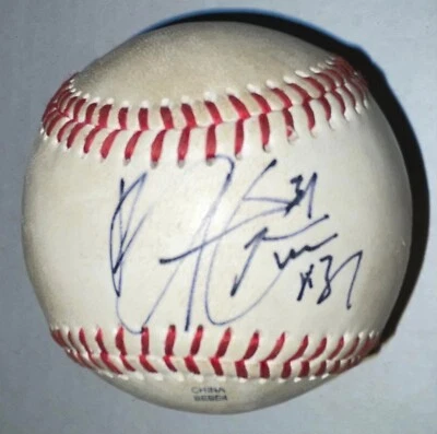 Bryce Harper Game-Used Signed Baseball ROSALB JSA LOA Suns Nationals Phillies - Image 1 of 4