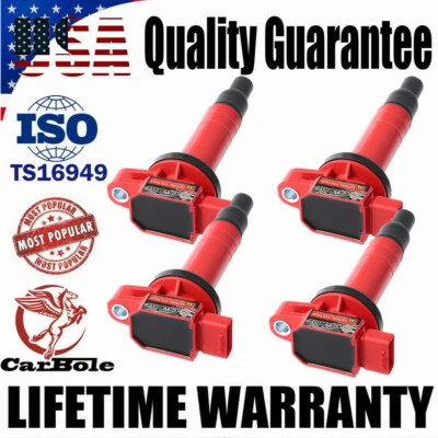 4X Bobina de encendido para Toyota Echo Prius Yaris Scion xA xB L4 1,5 L 2004 2005 UF316 Foto 1 de 4