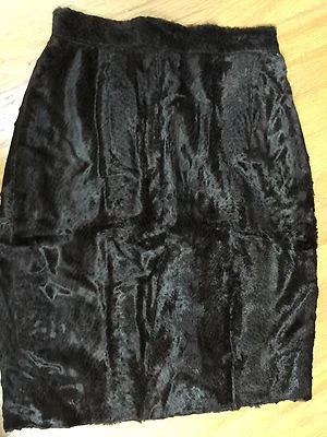 Falda Lápiz PIEL DE GUEPARDO Marrón LUSH RAYÓN Recta 23" wst UK 4 US 2 XS JAEGER Foto 1 de 4