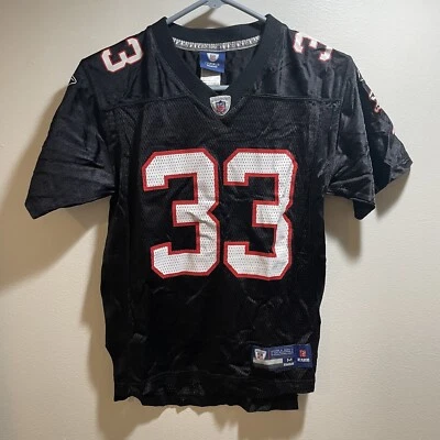 Camiseta deportiva Reebok Michael Turner Atlanta Falcons Home negra juvenil mediana  Foto 1 de 4