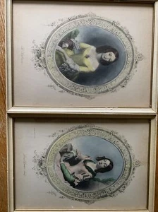 Antique WILLIAM POWELL FRITH Sunflower and Love’s Summer-cloud Print Framed - Picture 1 of 12