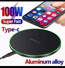 100w Qi wireless Superfast pad for iPhone and Samsung galaxy with 1m cable
