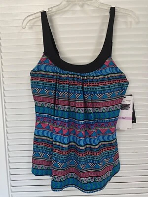 Coco Reef Tankini Top Swim Womens Size 38 C Bra Sized Ultra Fit Underwire NWT - Image 1 of 4