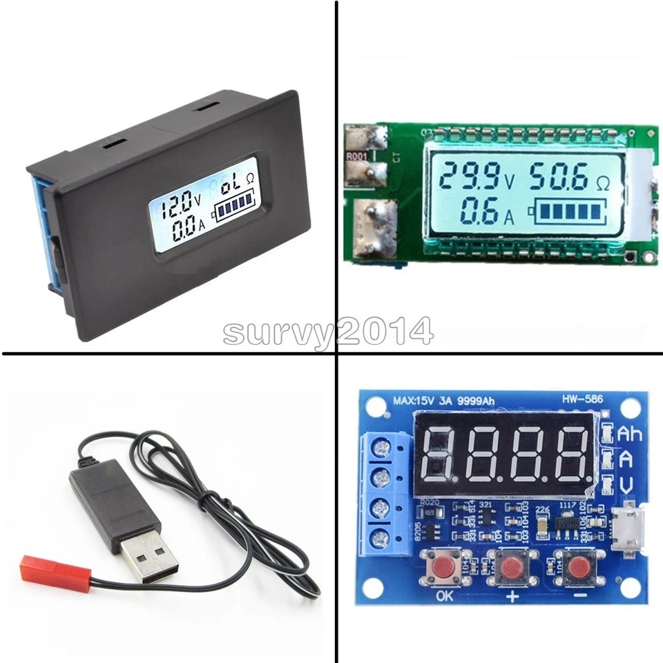 18650/26650 ZB2L3 Capacity Current Voltage LCD Meter Lithium Battery Tester - Image 1 of 1