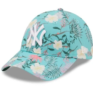 New Era 9Forty Damen Cap - FLORAL New York Yankees sky blue - Bild 1 von 5