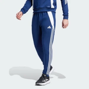 adidas Tiro 24 Football Pants Sweat Tracksuit Trousers Mens Sports Navy - Picture 1 of 7