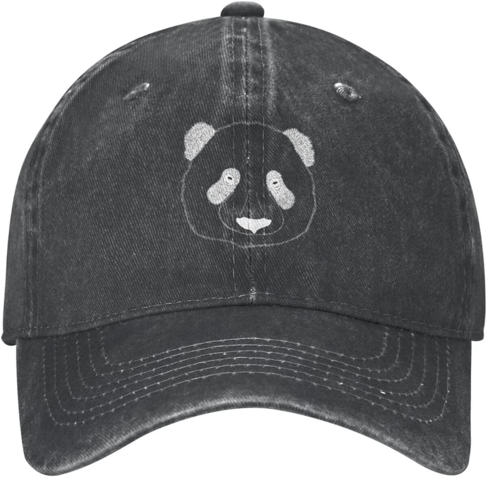Panda Animal Cute Face Baseball Cap Fashion Dad Hat Men Women Sunhat Summer - Image 1 of 4